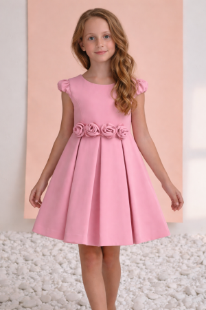 VESTIDO CEREMONIA NIÑA ORQUIDEA 